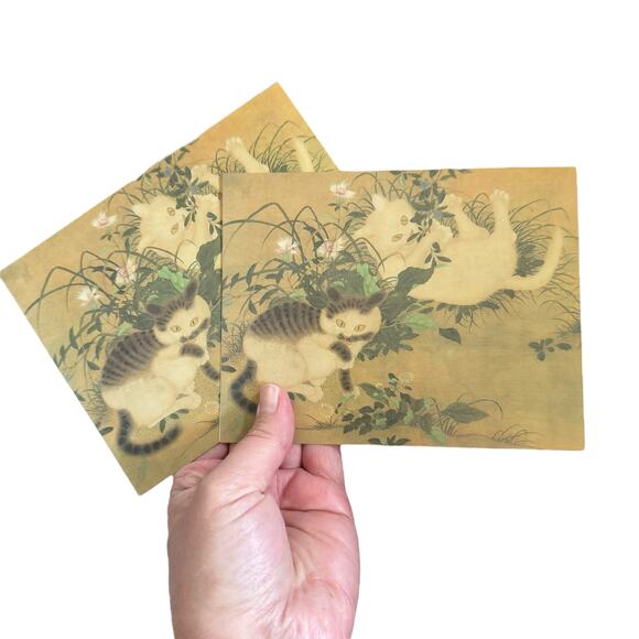 Metropolitan Museum of Art CATS Art Print Cards Blank Envelopes 11/24 LEFT 2003 - Picture 12 of 14